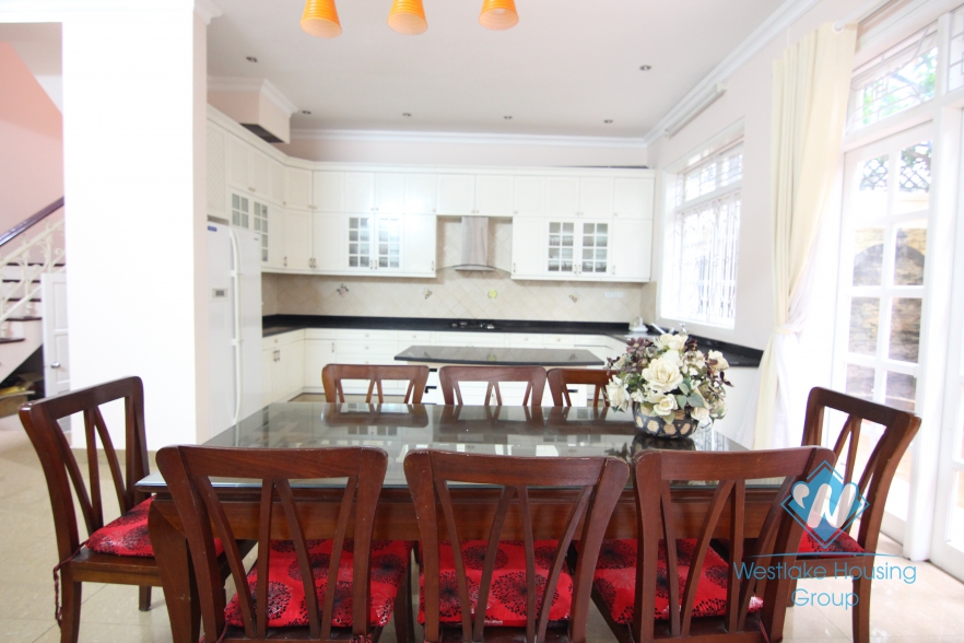 Modern house available for lease in Ciputra compound, Tay Ho, Hanoi
